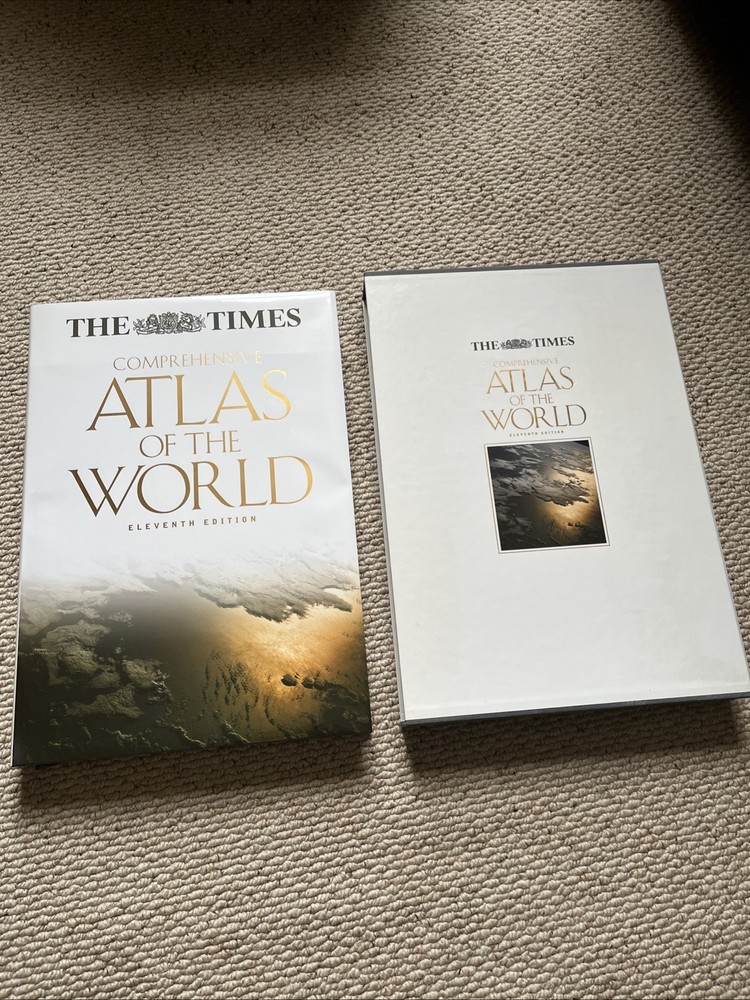 The Times Comprehensive Atlas Of The World Book ELEVENTH EDITION VGC