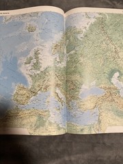 The World Book Great Geographical Atlas Big Red Book Map Encyclopedia Animals