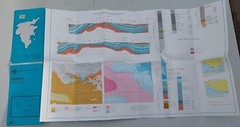 Ordnance Survey Geological Map, Bridgend, Solid & Drift, Folded, Sheet 261