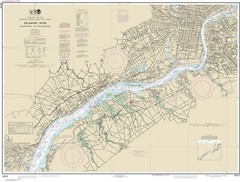 Delaware River Wilmington to Philadelphia | Waterproof NOAA Chart 12312