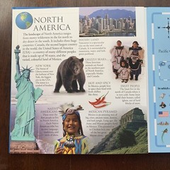 Pop-up Pull-out Picture Atlas Globe book Geography by DK Hardback