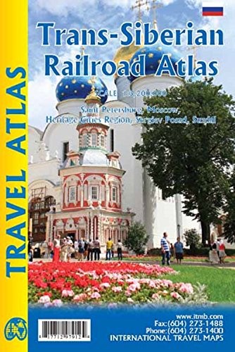 TRANS-SIBERIAN RAILROAD ATLAS 1 : 3,200,000 By Itmb Publishing Ltd **BRAND NEW**