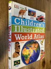 Children’s Illustrated World Atlas, DK Ex-Library Books