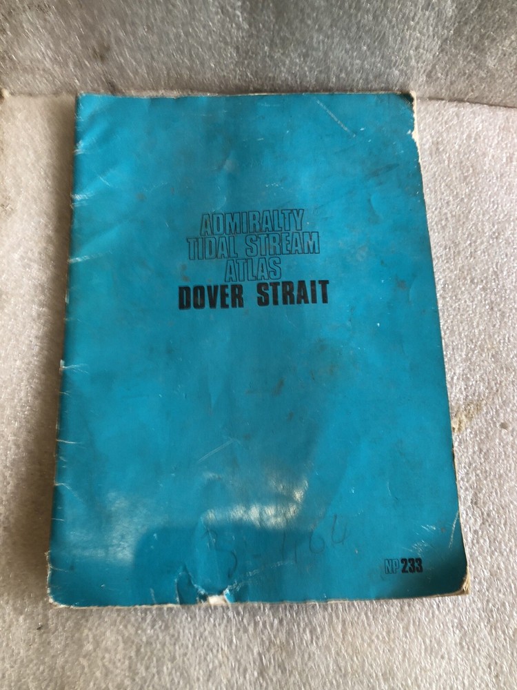 Admiralty Tidal Stream Atlas – DOVER STRAIT – 1975 – NP233 – FREE P&P