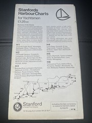 STANFORDS HARBOUR CHARTS FOR YACHTSMEN – No.H3 BEAULIEU RIVER BRIDPORT