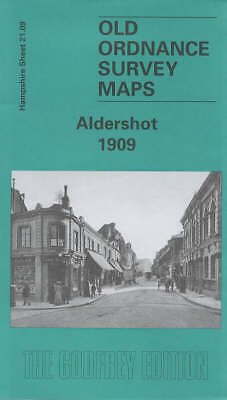 MAP OF Aldershot 1909: Hampshire Sheet 21.09 by Tony Painter NEW