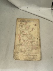 Vintage Ordnance Survey Map Of Great Britain Sheet 186 Bodmin And Lauceston
