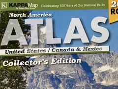 ATLAS Collector Edition North America National Parks MAP KAPPA