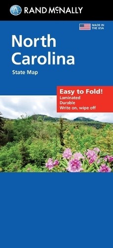 Rand McNally Easy to Fold: North Carolina Laminated Map (Map)