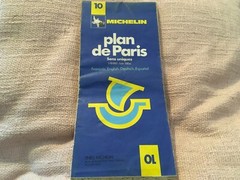 Michelin Map, Plan De Paris, no.10 H1
