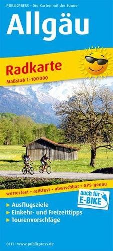 Freytag-Berndt Allgäu (Map) (UK IMPORT)