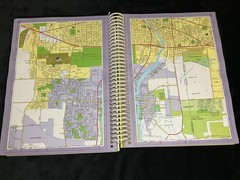 CHICAGOLAND ATLAS 2000 Edition by American Map Corp. Hardcover & Spiral