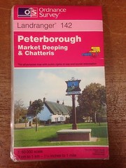 Peterborough: Market Deeping: Chatteris: Landranger 142: Ordnance Survey Map