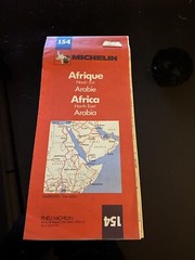 MICHELIN AFRICA North East Map, 154, Free Postage