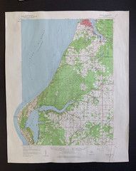 10 MI Geological Survey maps TRAVERSE CITY, EMPIRE, FRANKFORT, MANISTEE, MESICK