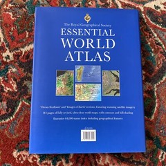 The Royal Geographical Society Essential World Atlas Philip’s COFFEE TABLE BOOK