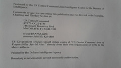 United States Central Command 1994 Atlas 39 pages covers parts of middle east
