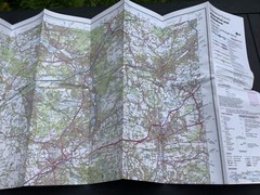 OS Ordnance Survey Landranger Map 186 Aldershot, Guildford. & area – 1984