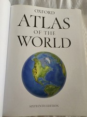 🌍Oxford Atlas of the World 16th Ed 2009 Philips Maps Hardcover📚