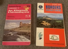 SCOTTISH MAPS – Ordnance Survey x 2/Bartholomew x 1/Tourist Map x 1 Bundle of 4