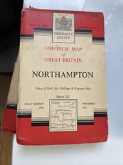 Ordnance Survey seventh series 1:50000 1.25 to 1 mile you choose from list 2