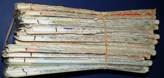 Collection of 13 Ordnance Survey Explorer Maps scale 1:25 000 see details