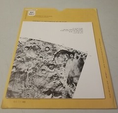 USGS NASA Photomosaic Map of the Mare Australe D Quadrangle of Mars w/Sleeve