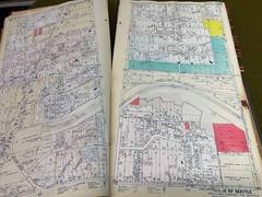 Kroll’s large folio plat Atlas of Seattle: South Supplement Sea-Tac, Renton Etc
