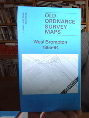 MAP OF West Brompton 1865-94 London Large Scale Sheet 10.18 NEW 9781787218475