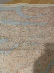 Ordnance Survey Landranger 40 Loch Shiel Map 1976 OS Glenfinnan Mallaig Arisaig