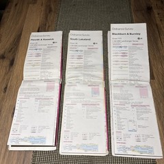 Blackburn, Burnley 103 – South Lakeland 96 – Penrith, Keswick 90 – OS Maps