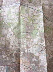 1999 Ordnance Survey Explorer Map 172 Chiltern Hills East (incl High Wycombe )
