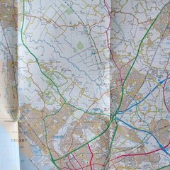 Ordnance Survey Landranger Map 108: Liverpool, Southport & Wigan (2002).