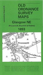 Map OF GLASGOW NE 1893 SHEET 6.08 NEW 9781841510477