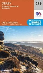 Derby, Uttoxeter, Ashbourne and Cheadle (Map) OS Explorer Map
