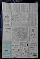 3 x Vintage 1960s Barnett’s Street Plan’s with Index. England, UK