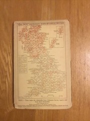 1955 Ordnance Survey One Inch Seventh Series Map 90 Wensleydale (incl Askrigg )