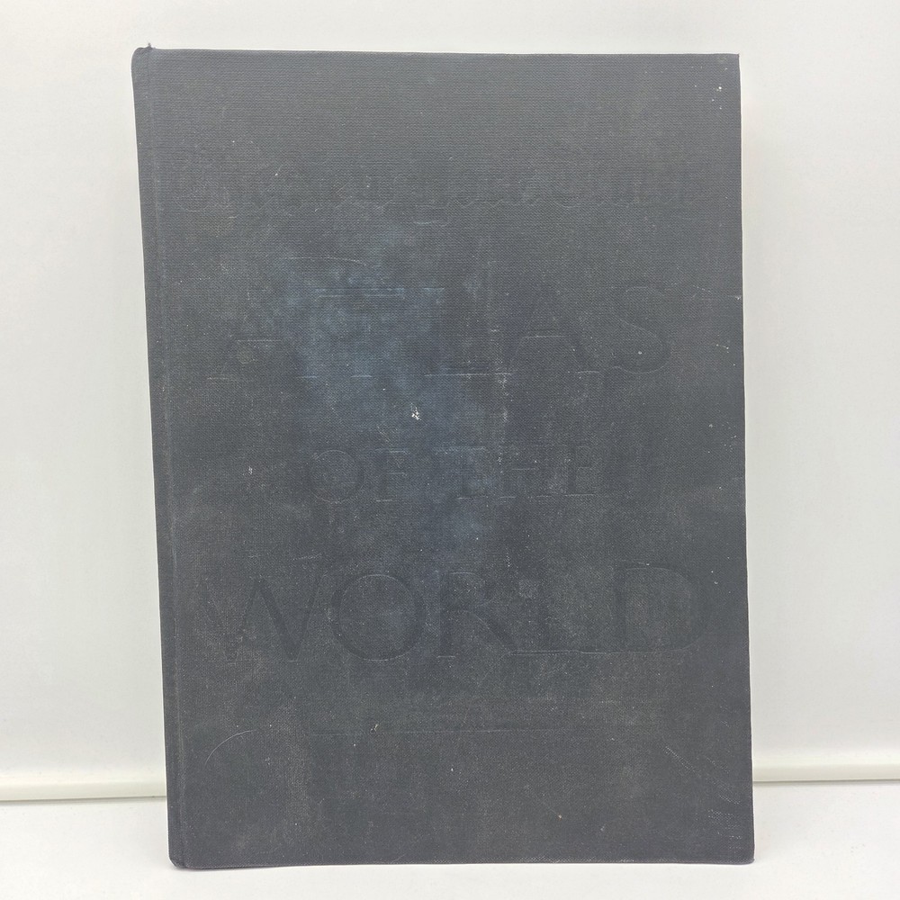 1972 New York Times Atlas of the World – Vintage Oversized Hardcover Maps