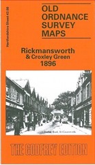 Rickmansworth & Croxley Green 1896 Hertfordshire Sheet 43.08 by Pamela Taylor