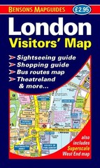 London Visitors’ Map, Bensons MapGuides, Good Book