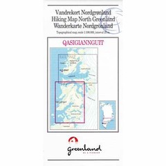 Qasigiannguit: North Greenland Hiking Map No. 17 (1:100 000)