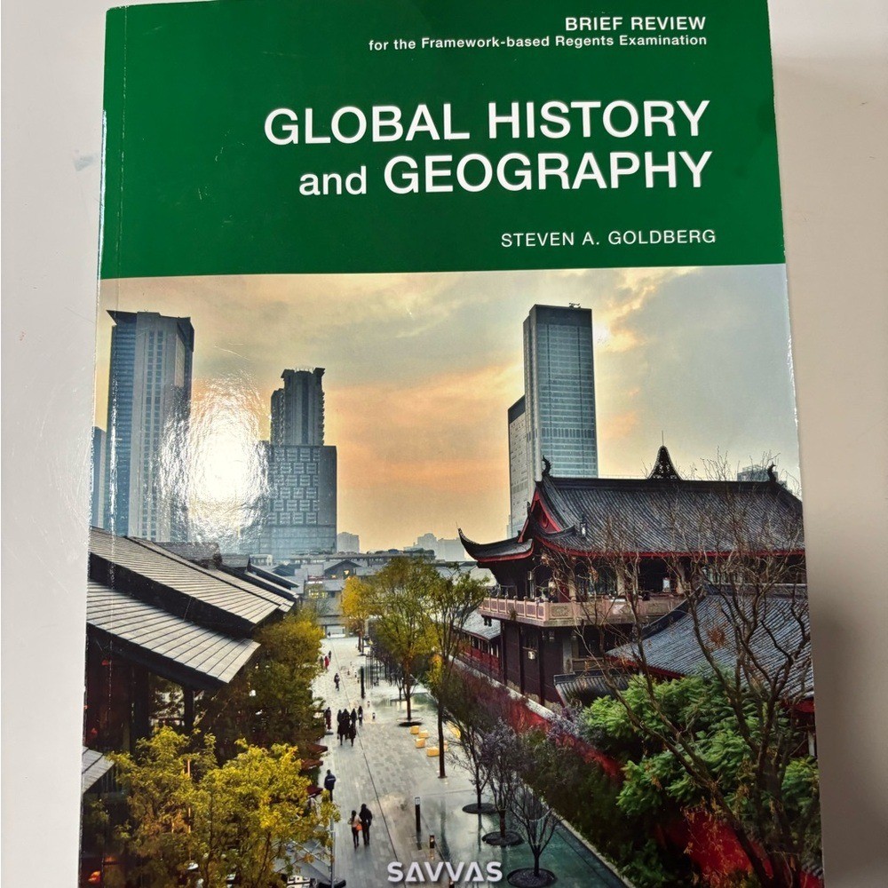 Global History and Geography Savvas paperback book