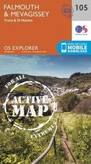 Falmouth and Mevagissey, Truro and St Mawes (Map) OS Explorer Active Map