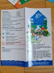 Off Road Cycle Trails Hampshire 12 Map Cards Pocket County Council Gravel Rides