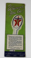 TEXACO Quebec & Maritime Provinces Road Map 1951 Canada Montreal Nova Scotia