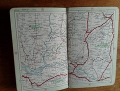 Philip’s English Roads at a glance booklet N0 3 North Yorkshire and Lincolnshire