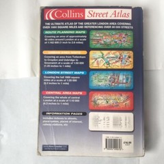 Collins Street Atlas – Greater London Comprehensive Edition, Used Good Condition