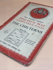 Ordnance Survey Sheet 159 The Chilterns One Inch New Popular Series Map 1940s