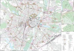 Poznań Fortress (Posen) – Map of Fortifications and Garrison