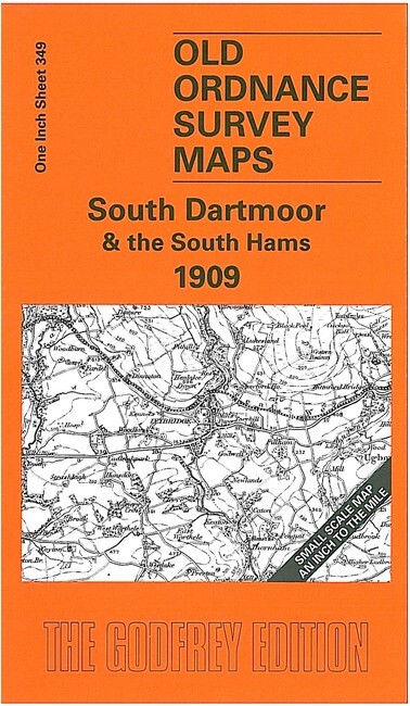 South Dartmoor & the South Hams 1909 One Inch Sheet 349 by Tom Greeves